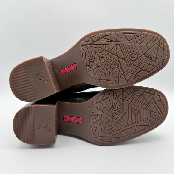 Pikolinos Womens Huesca W8X-8736 Boots EU 38 US 8 Calfskin Leather Brown NIB - Picture 11 of 12